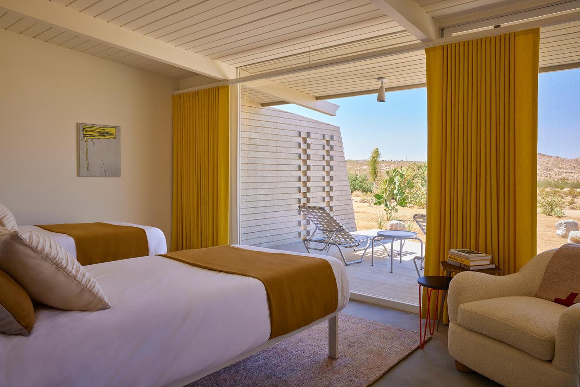The Bungalows By Homestead Modern Joshua Tree Værelse billede